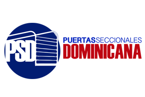 Logo Puertas Seccionales Dominicana by Art Multimedia Labs
